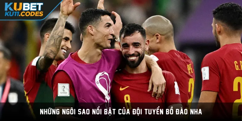 Những ngôi sao nổi bật của đội tuyển Bồ Đào Nha